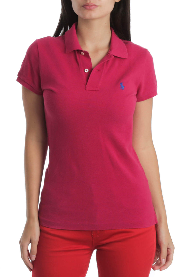 Blusa Ralph Lauren rosa, vista frontal – ClosetRehab
