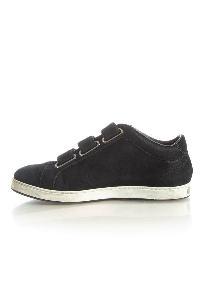Zapato Jimmy Choo negro, vista lateral – ClosetRehab