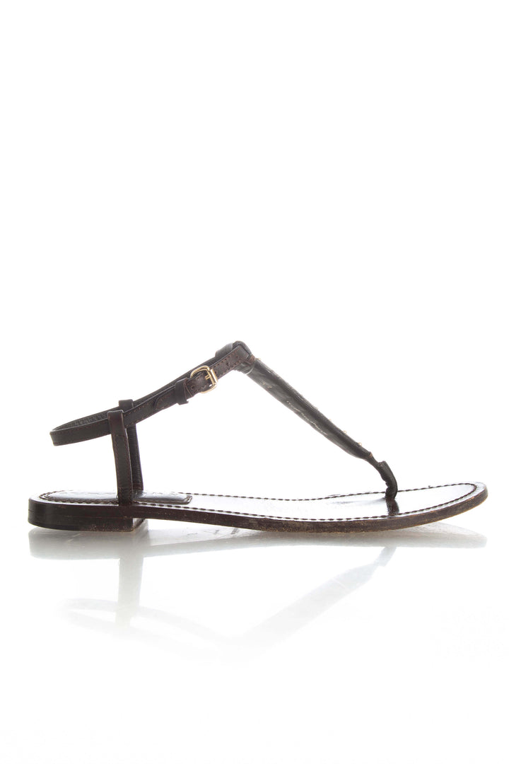 Zapato Burberry café, vista frontal – ClosetRehab