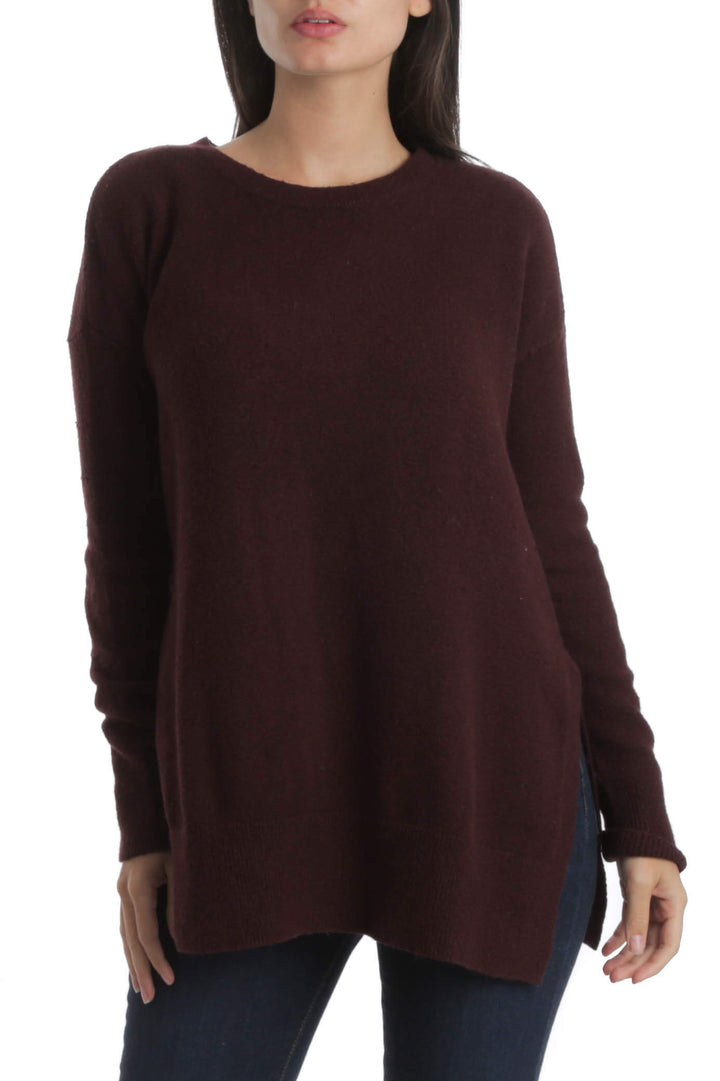 Blusa Loft rojo, vista frontal – ClosetRehab
