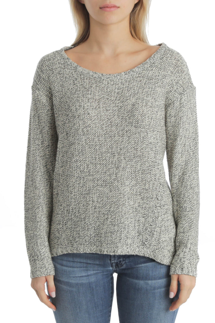 Blusa Aqua gris, vista frontal – ClosetRehab