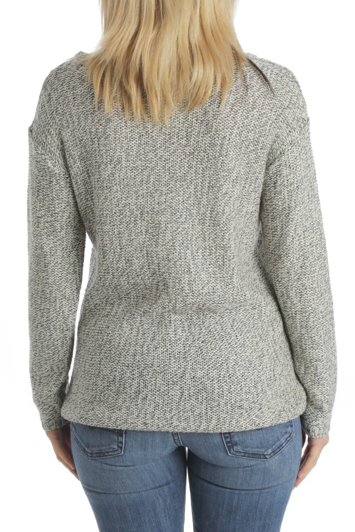 Blusa Aqua gris, vista posterior – ClosetRehab