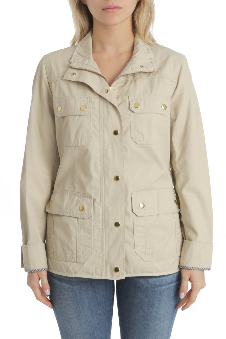 Chamarra J. Crew café, vista frontal – ClosetRehab
