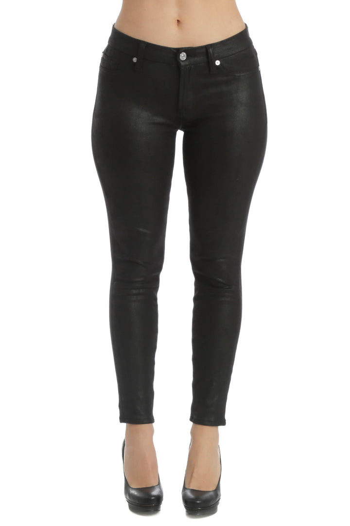 Jeans 7 For all Mankind negro, vista frontal – ClosetRehab
