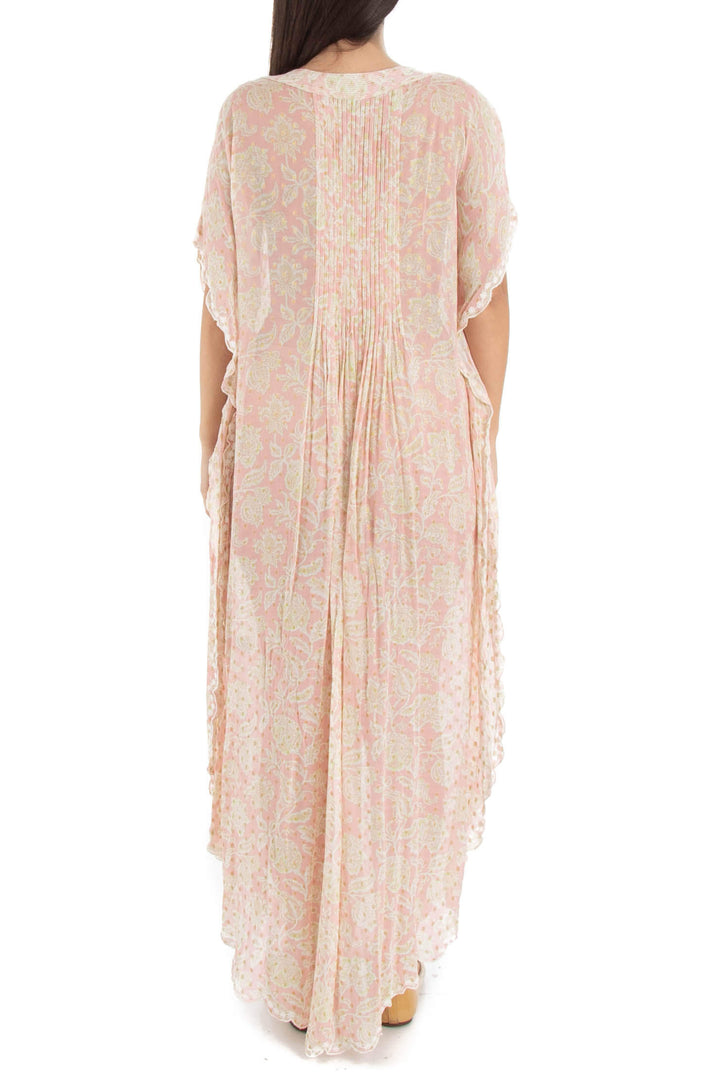 Vestido Hemant & Nandita rosa, vista posterior – ClosetRehab