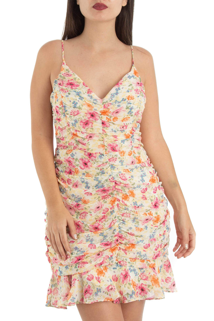 Vestido ASTR rosa, vista frontal – ClosetRehab