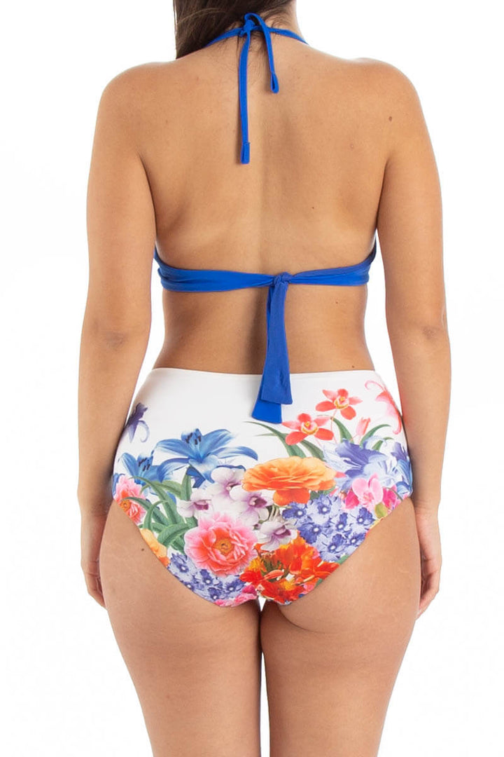 Traje de baño Calzedonia azul, vista posterior – ClosetRehab