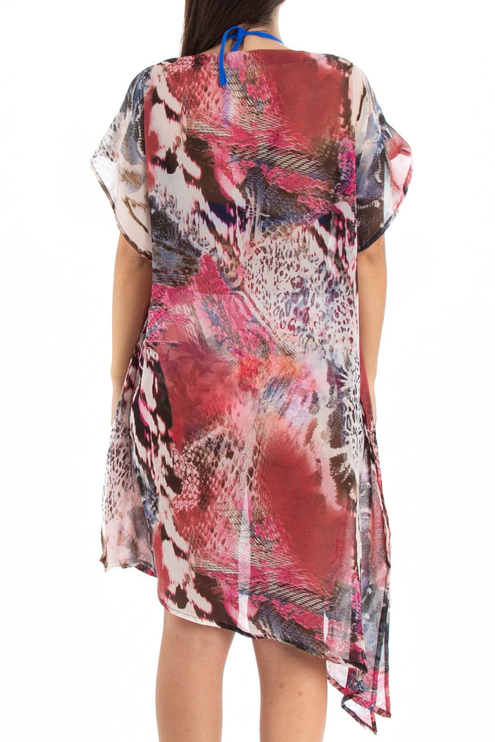 Traje de baño rojo, vista posterior – ClosetRehab