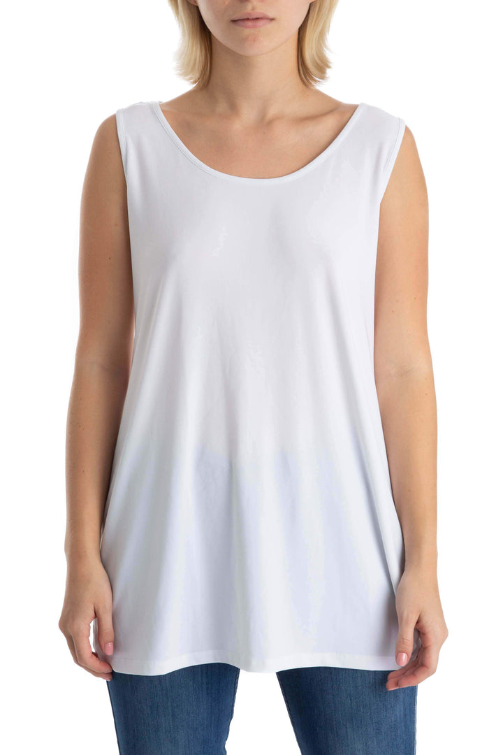 Blusa Clara Sun Woo blanco, vista frontal – ClosetRehab