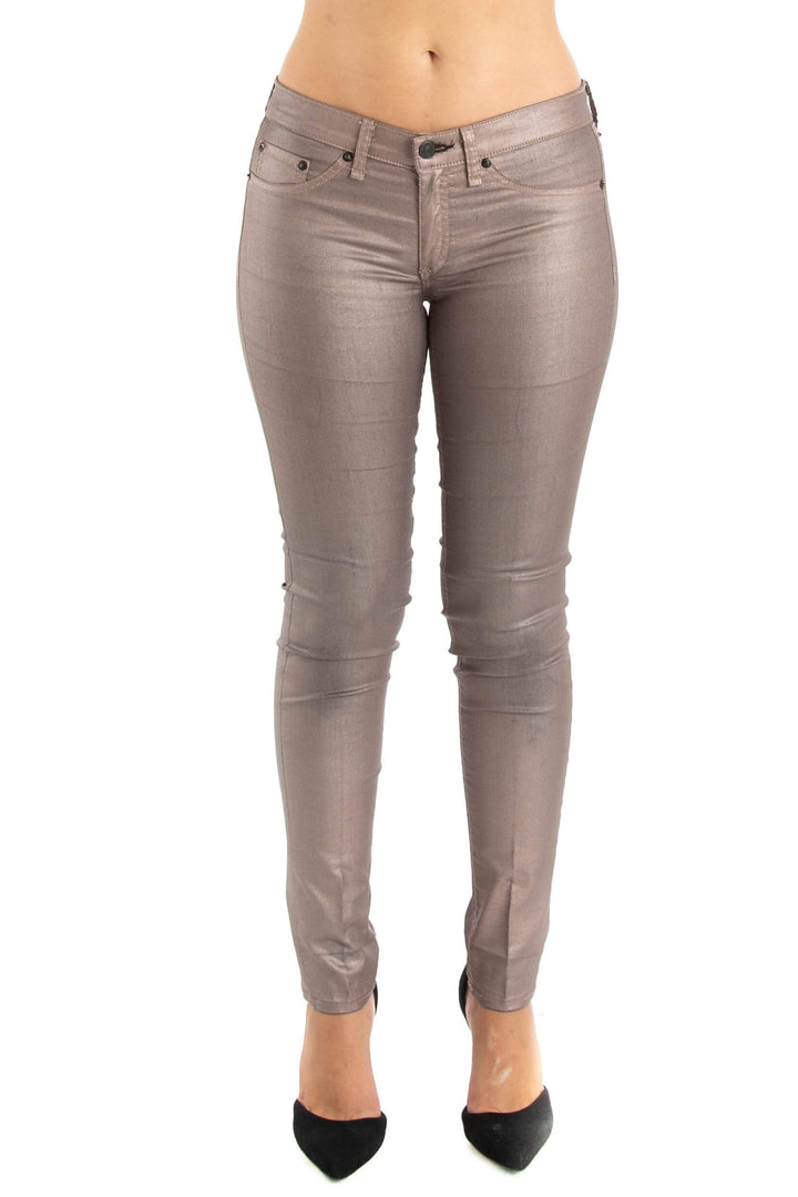 Jeans Rag & Bone rosa, vista frontal – ClosetRehab