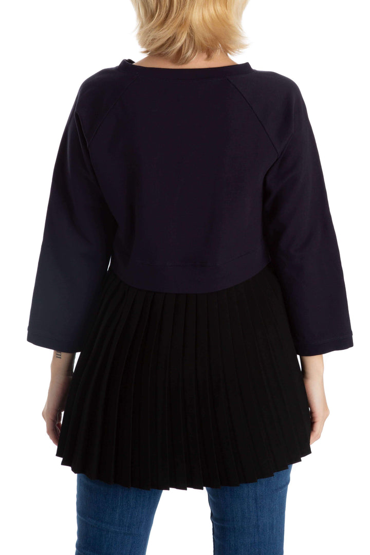 Blusa Ambrosi azul, vista posterior – ClosetRehab