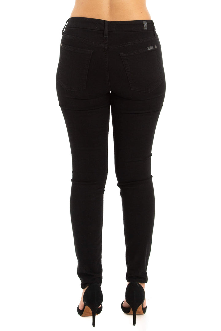 Jeans 7 for All Mankind negro, vista posterior – ClosetRehab