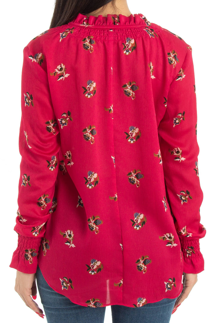 Blusa Ann Taylor rosa, vista posterior – ClosetRehab