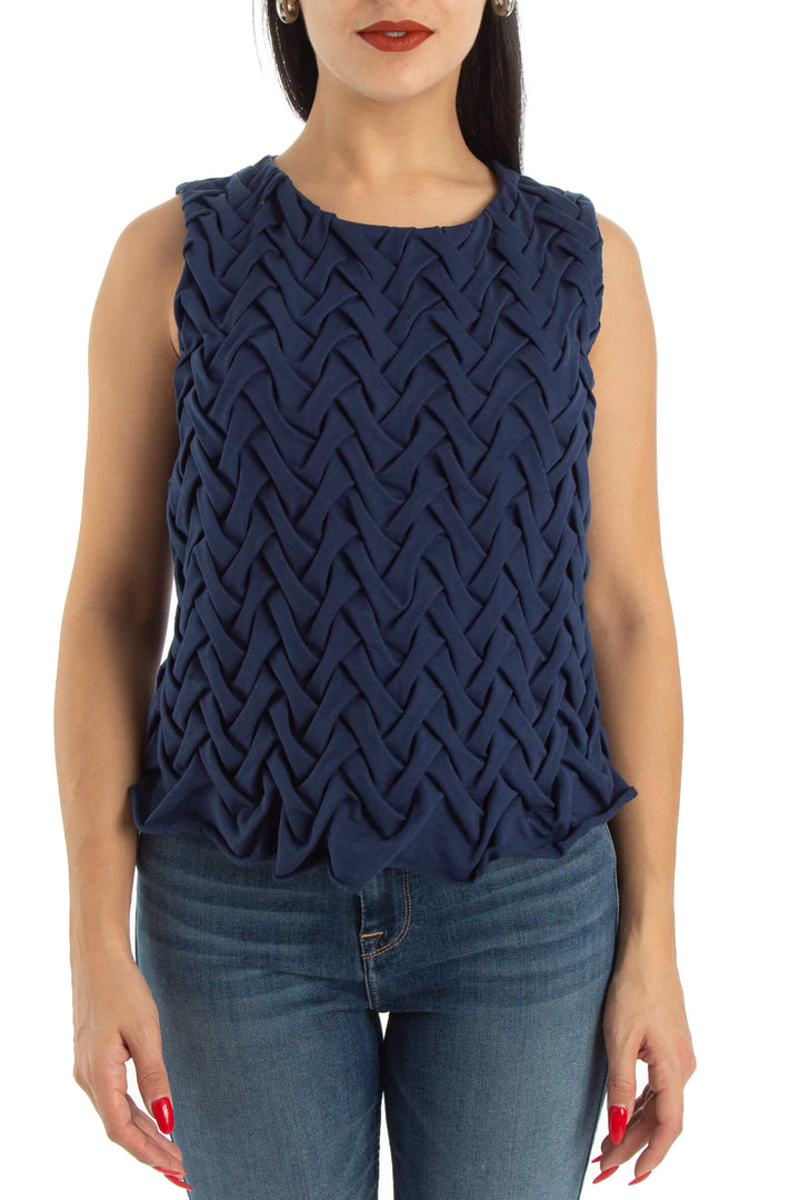 Blusa Armargentum azul, vista frontal – ClosetRehab