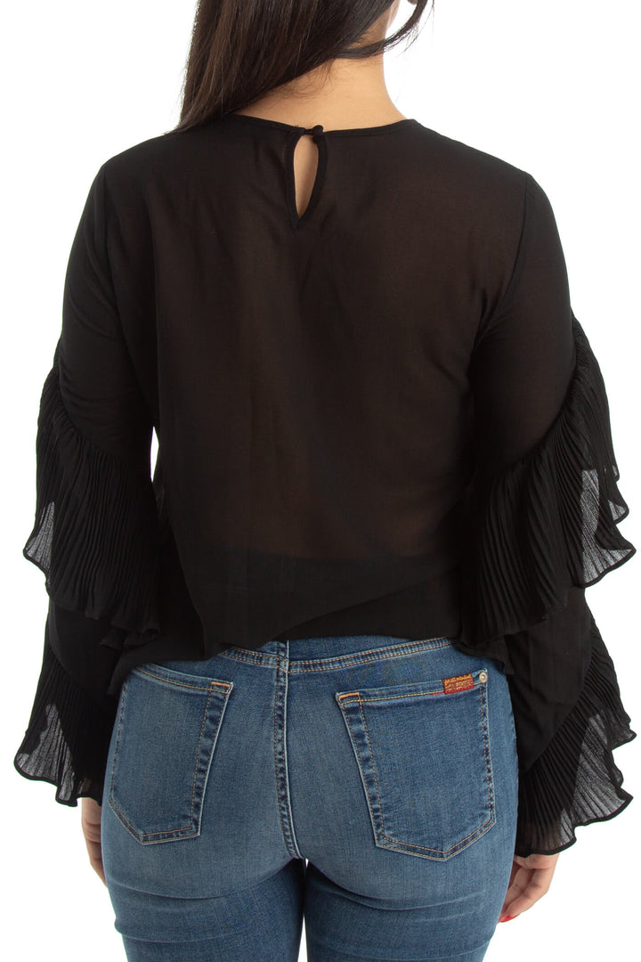 Blusa Dance & Marvel negro, vista posterior – ClosetRehab
