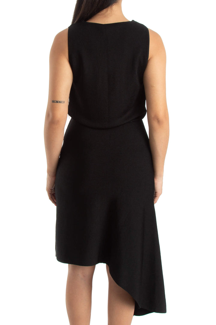 Vestido Alice + Olivia negro, vista posterior – ClosetRehab