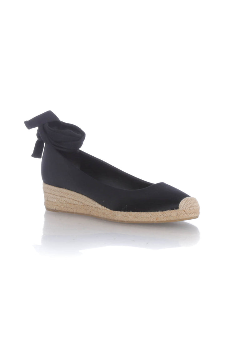 Zapato Tory Burch negro, vista posterior – ClosetRehab