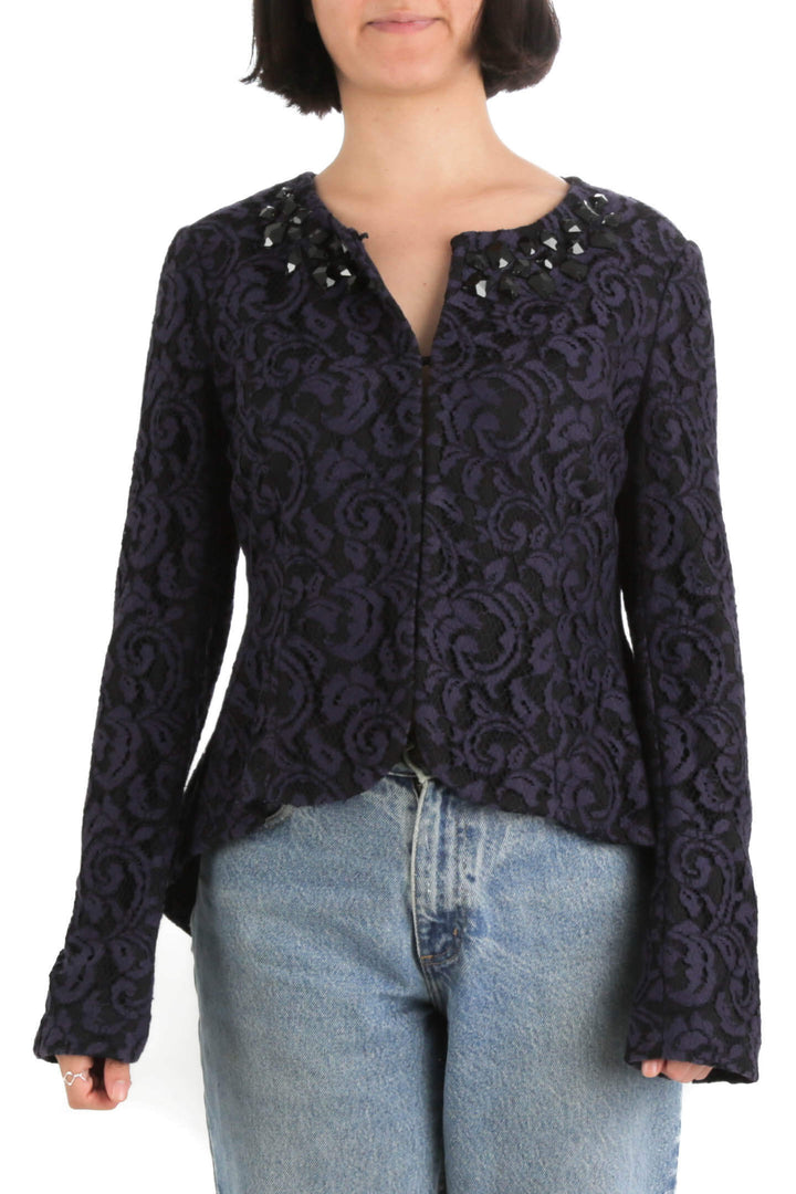 Saco Heed azul, vista frontal – ClosetRehab