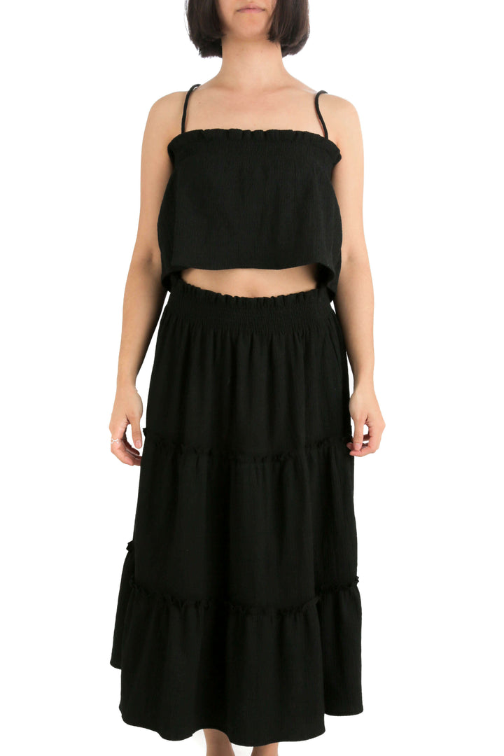 Conjunto MNG negro, vista frontal – ClosetRehab