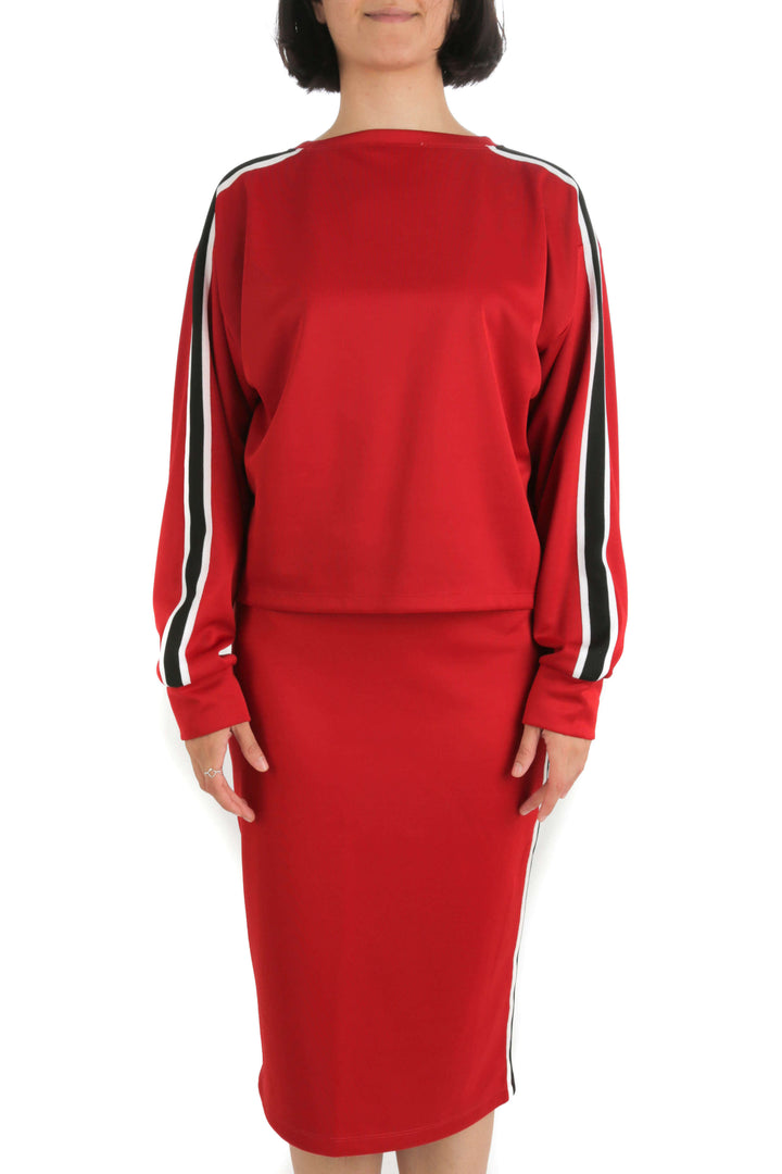 Conjunto MNG rojo, vista frontal – ClosetRehab