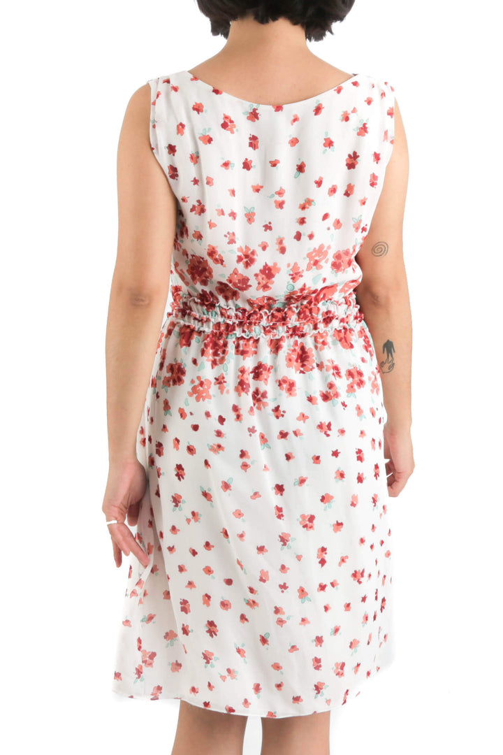 Vestido Max Studio estampado, vista posterior – ClosetRehab