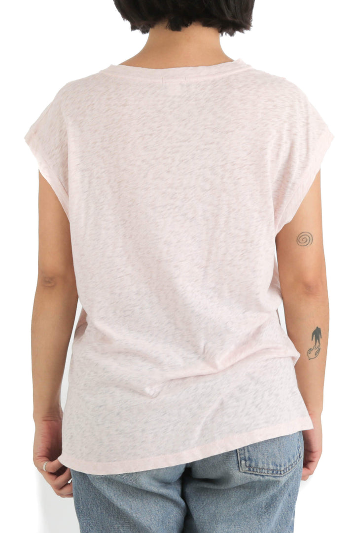 Blusa J.Crew rosa, vista posterior – ClosetRehab
