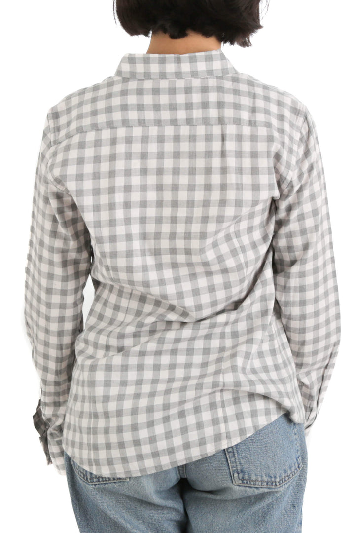 Blusa Banana Republic gris, vista posterior – ClosetRehab