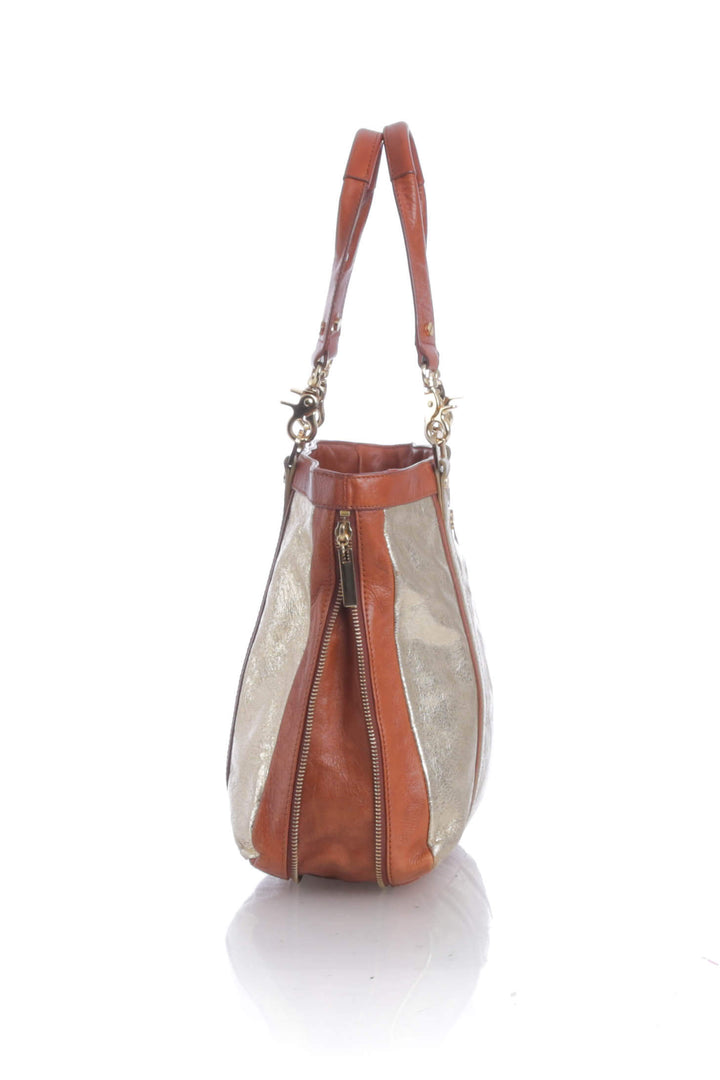 Bolsa Tory Burch dorado, detalle 5 – ClosetRehab