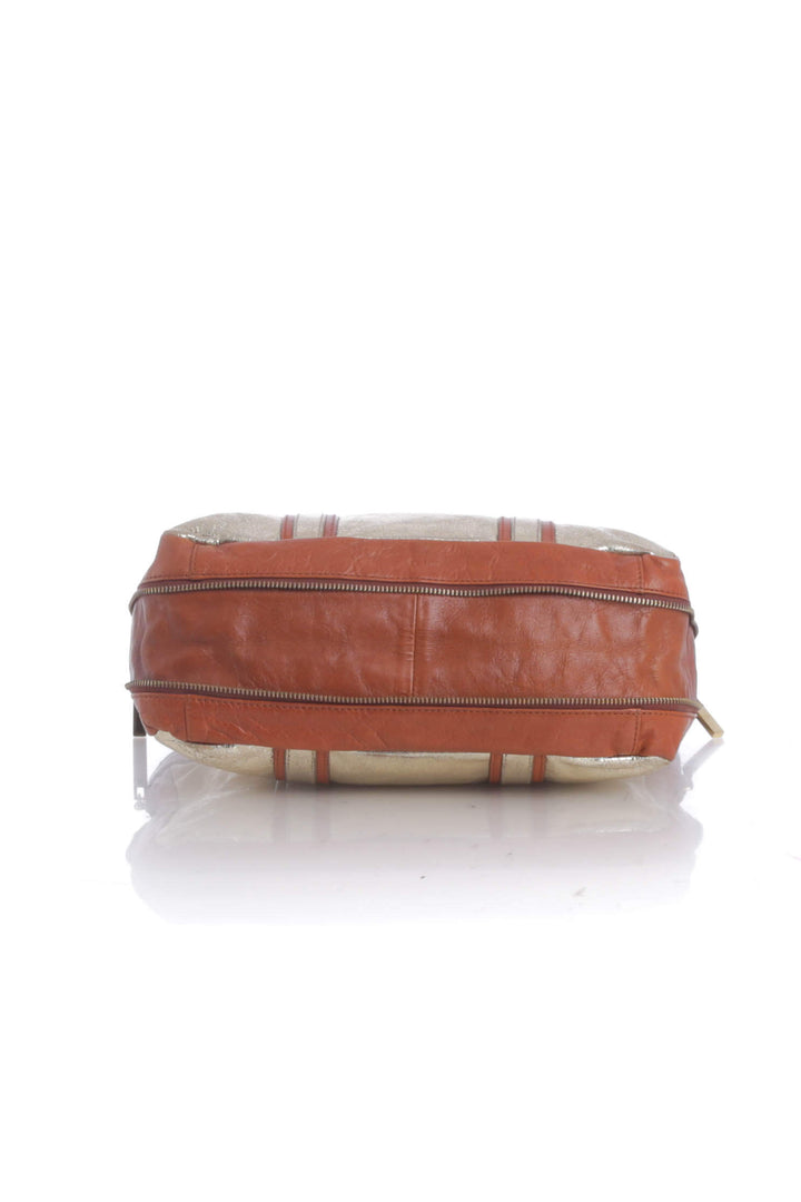 Bolsa Tory Burch dorado, detalle 6 – ClosetRehab
