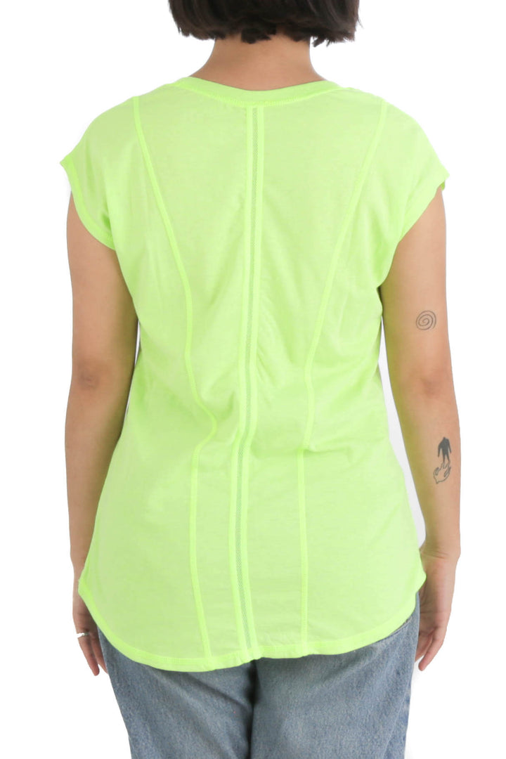Blusa Zella verde, vista posterior – ClosetRehab