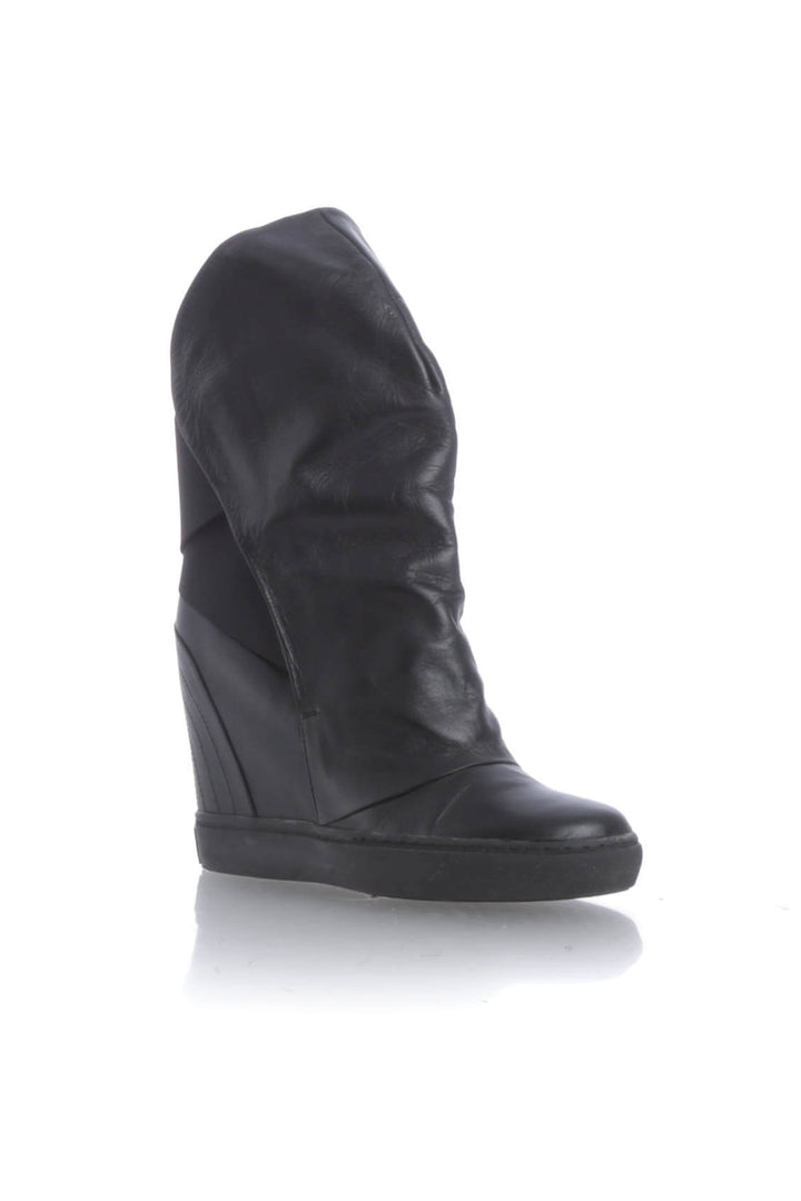 Zapato Fred Segal negro, vista posterior – ClosetRehab