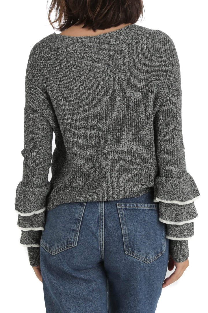 Blusa Express gris, vista posterior – ClosetRehab