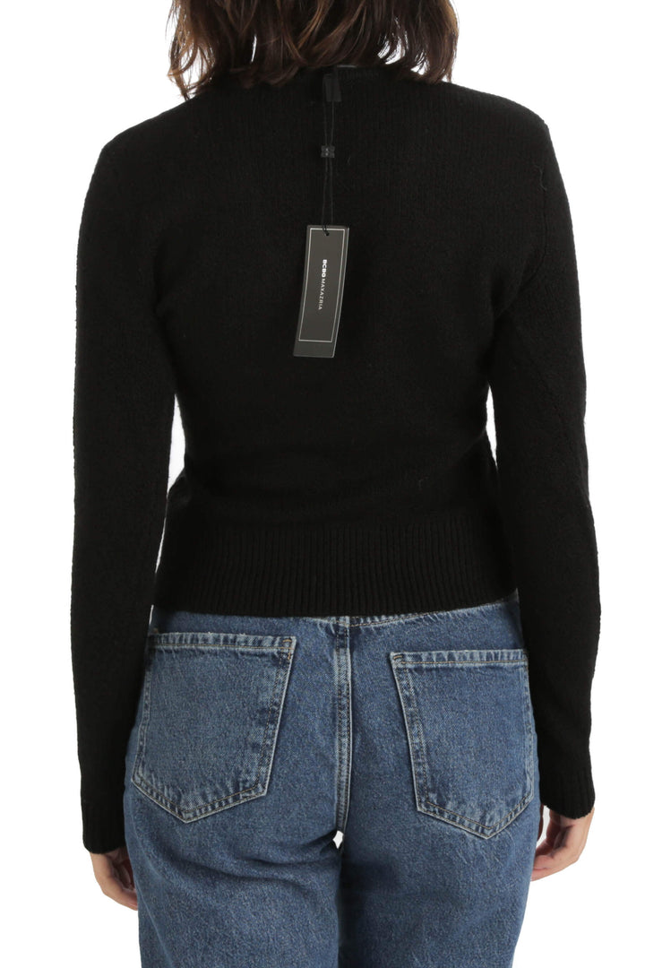 Blusa BCBG Maxazria NWT negro, vista posterior – ClosetRehab