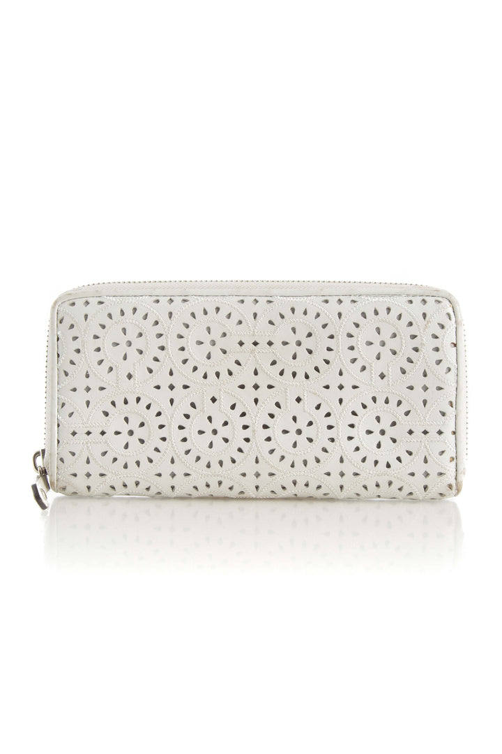 Cartera Coach gris, vista posterior – ClosetRehab
