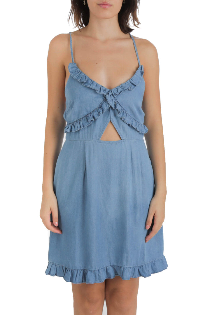 Vestido Urban Bliss NWT azul, vista frontal – ClosetRehab