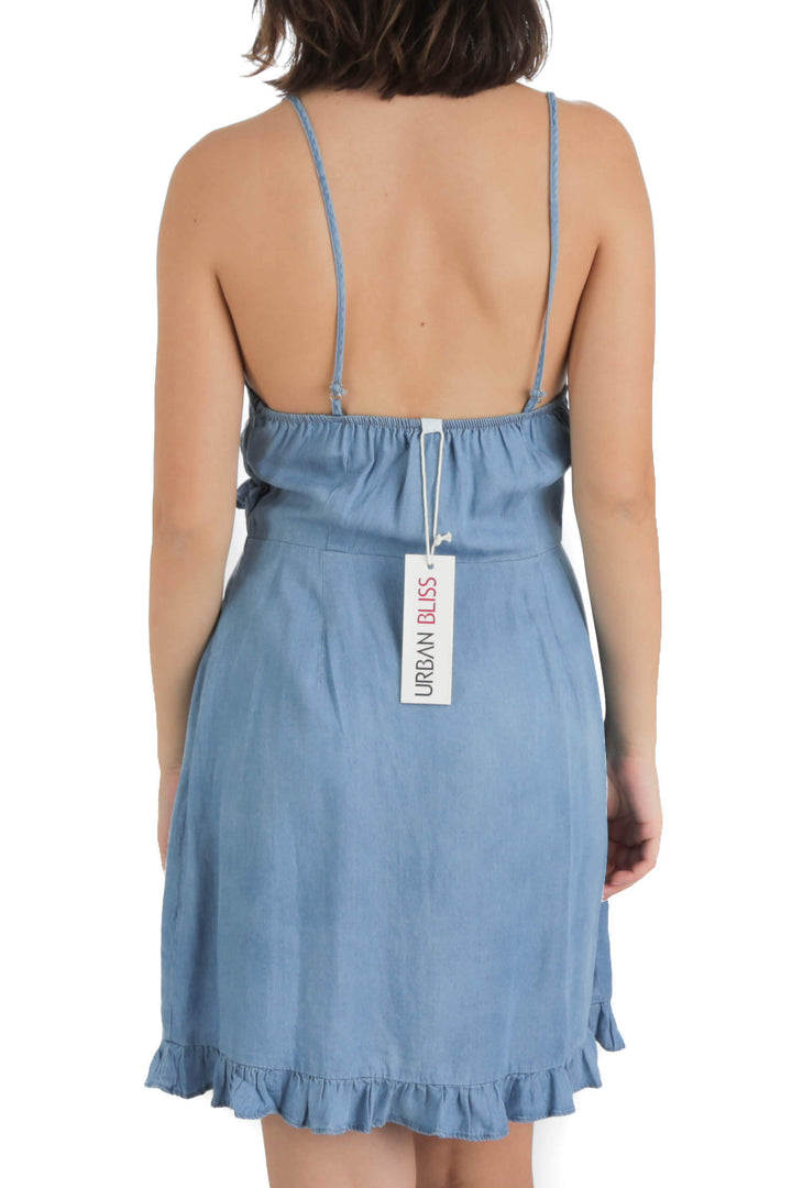 Vestido Urban Bliss NWT azul, vista posterior – ClosetRehab