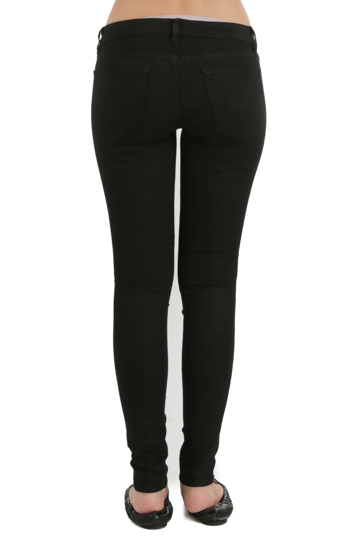Jeans Rich & Skinny negro, vista posterior – ClosetRehab