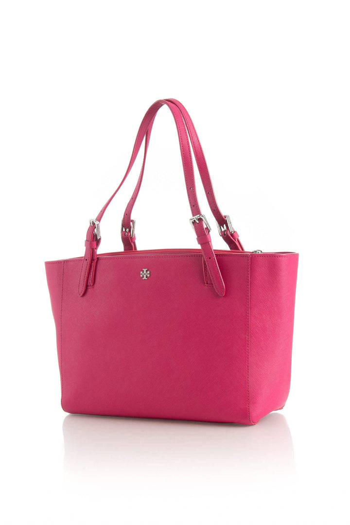 Bolsa Tory Burch rosa, vista posterior – ClosetRehab