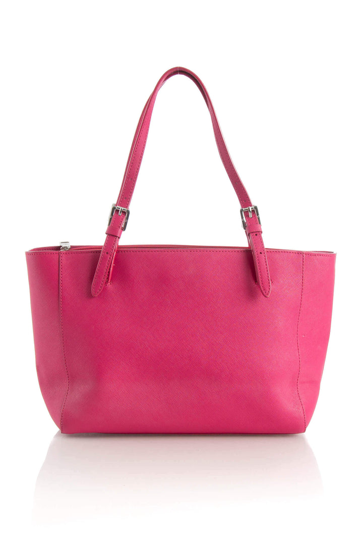 Bolsa Tory Burch rosa, detalle – ClosetRehab