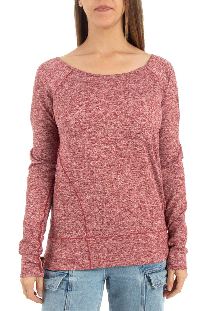 Blusa Zella rojo, vista frontal – ClosetRehab