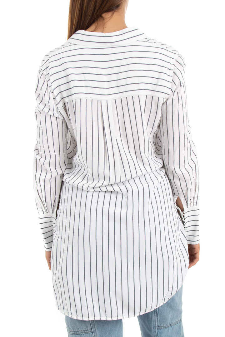 Blusa Massimo Dutti estampado, vista posterior – ClosetRehab