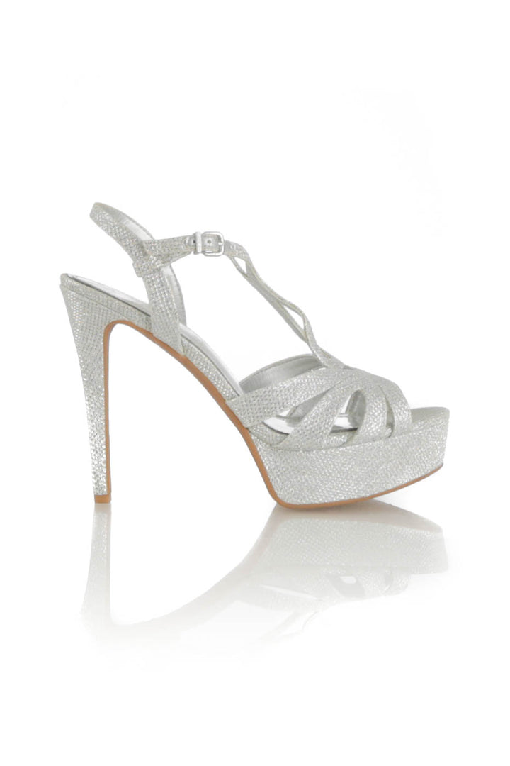 Zapato Gianni Bini gris, vista frontal – ClosetRehab