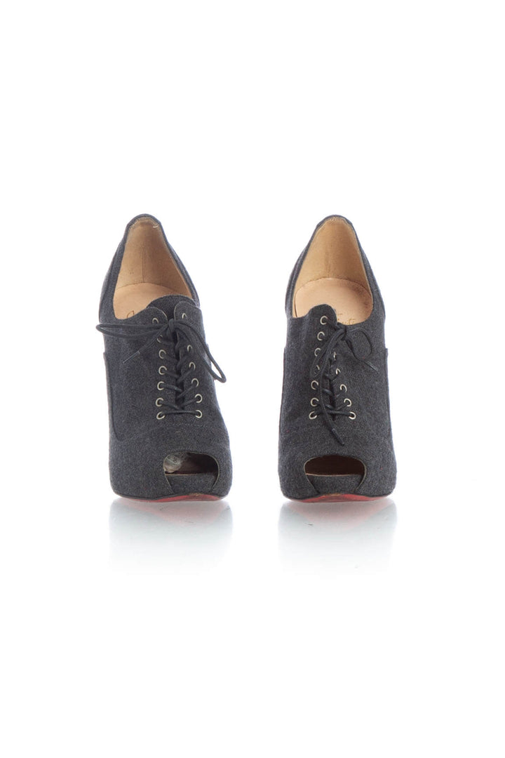 Zapato Christian Louboutin azul, detalle 5 – ClosetRehab
