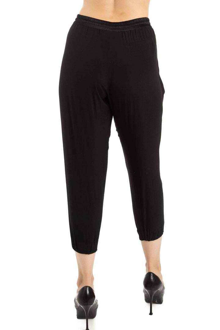 Pantalón Ramy Brook negro, vista posterior – ClosetRehab
