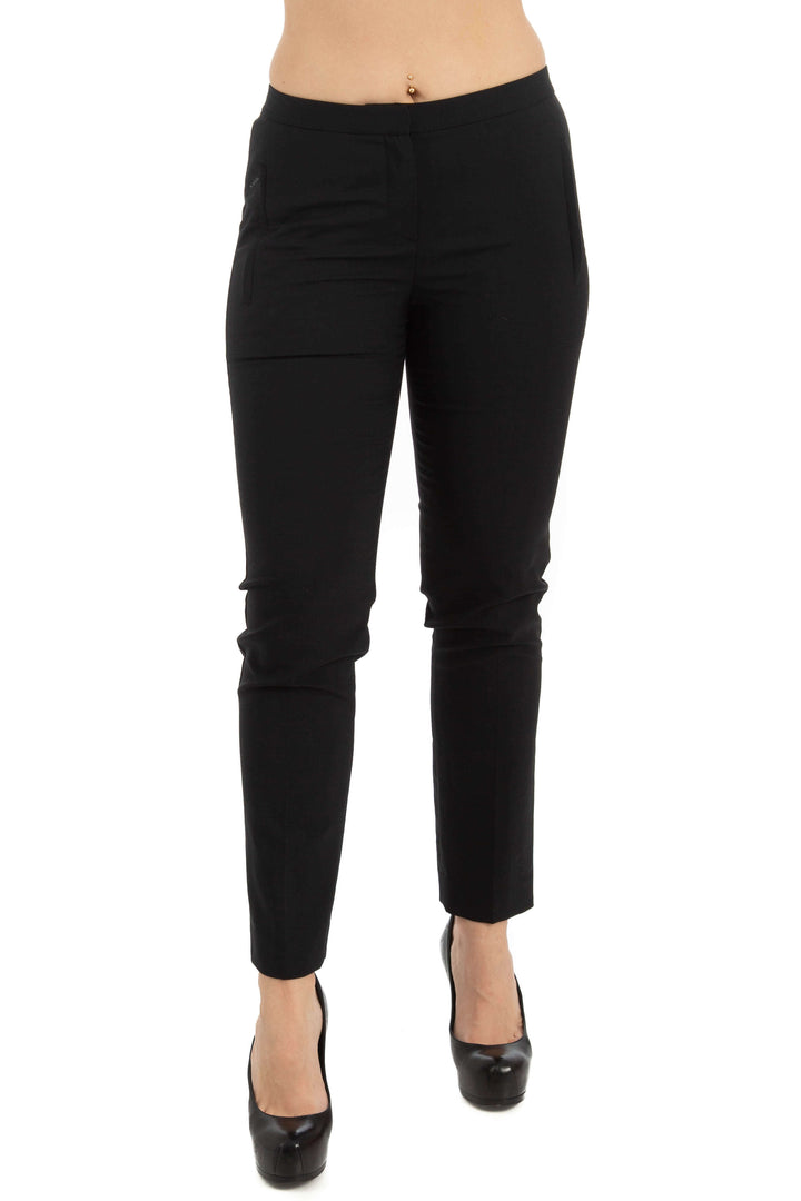 Pantalón Theory negro, vista frontal – ClosetRehab