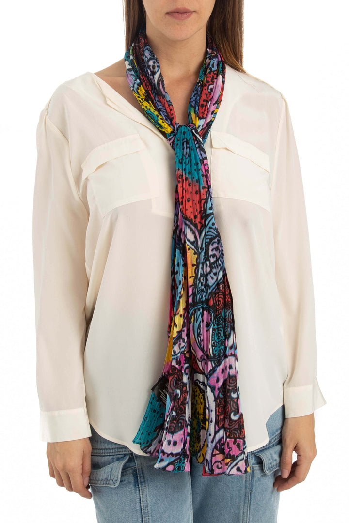 Pashmina Desigual estampado, vista frontal – ClosetRehab