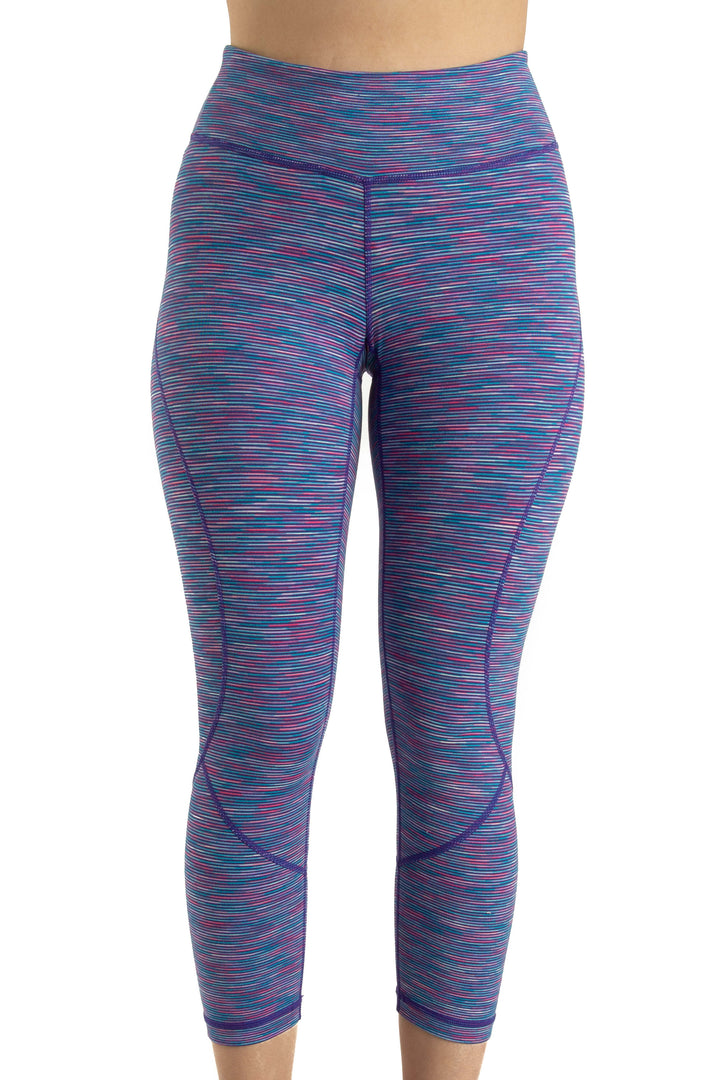 Pantalón Zella morado, vista frontal – ClosetRehab