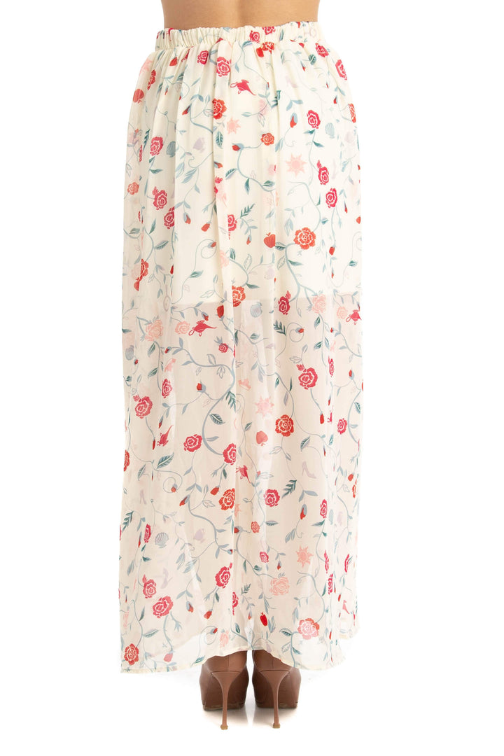 Falda Disney NWT beige, vista posterior – ClosetRehab
