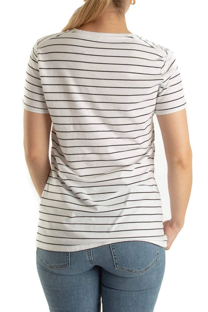 Blusa Banana Republic estampado, vista posterior – ClosetRehab