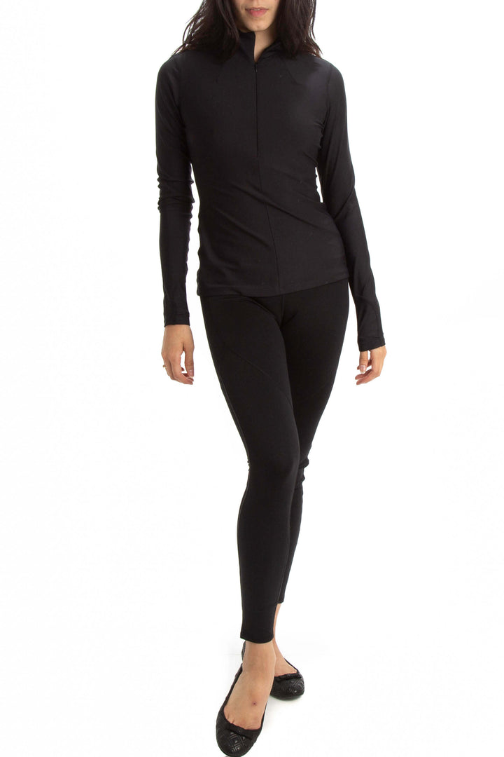 Conjunto Zella negro, vista frontal – ClosetRehab